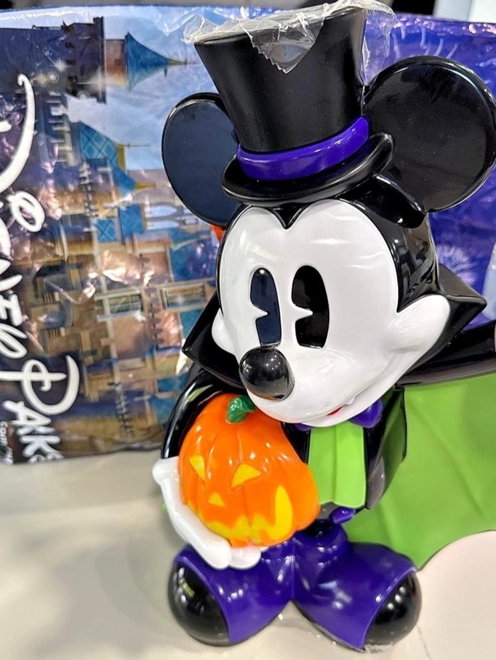 Disney Vampire Mickey Mouse Light-Up Popcorn Bucket